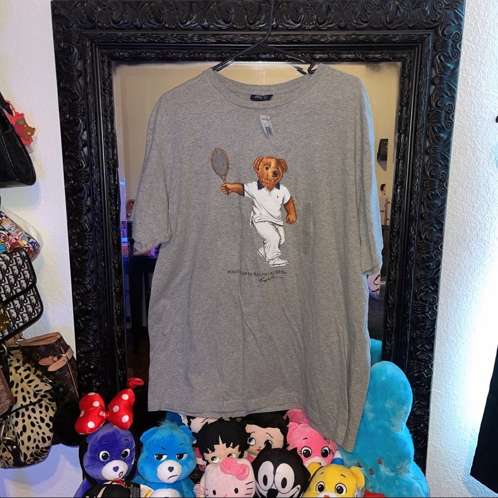 L | Ralph Lauren Tennis Polo Bear T-Shirt